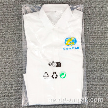 100% рециклирани LDPE Polybags Предупредувачки кеси против задушување